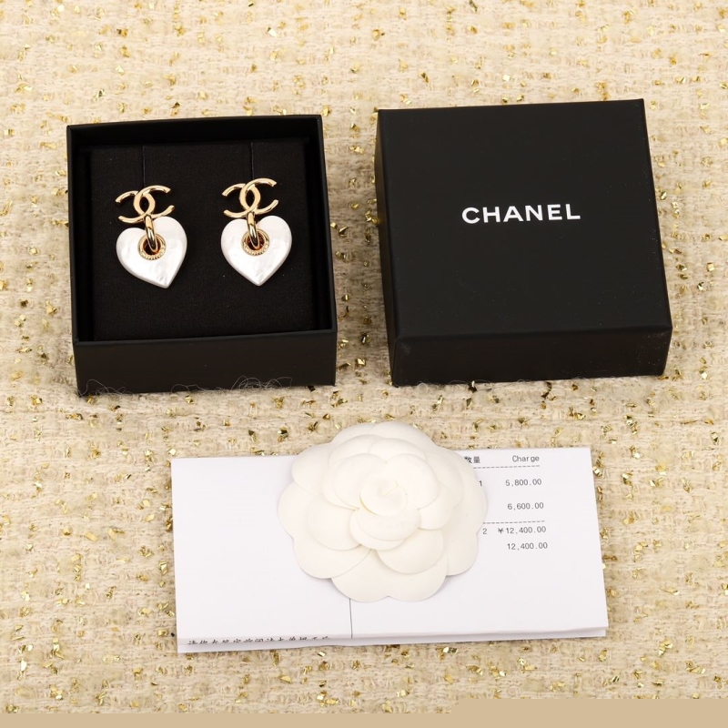Ch*el earrings